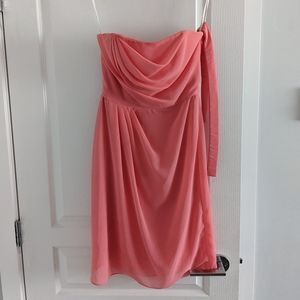 After Six Coral Dress (size 8)